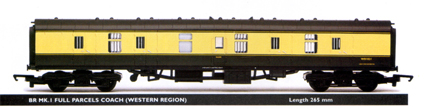 B.R. Mk.I Full Parcels Coach (WR)