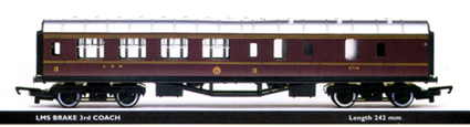 L.M.S. Brake Third Coach