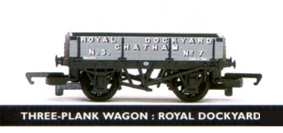 Royal Dockyard Chatham 3 Plank Wagon