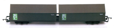 ECL 2 x 30ft Container Wagon