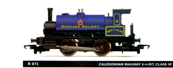 Highland Railway 0-4-0ST Locomotive - Ben-Y-Gloe