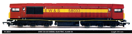 Class 58 Diesel Electric Locomotive