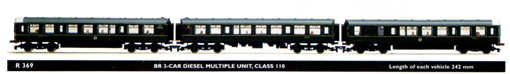 Class 110 3-Car Diesel Multiple Unit