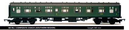 B.R. Mk.1 Composite Coach (Southern Region)