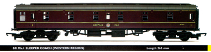 B.R. Mk.1 Sleeper Coach (Western Region)