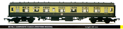 B.R. Mk.1 Composite Coach (Western Region)