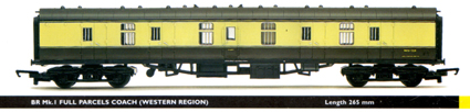 B.R. Mk.1 Full Parcels Coach (Western Region)