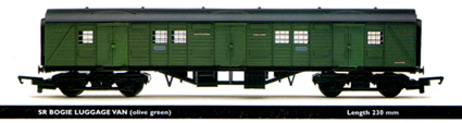 S.R. Bogie Luggage Van