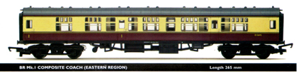 B.R. Mk.1 Composite Coach (Eastern Region)