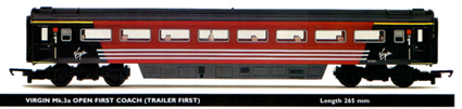 Virgin Mk.3a Open First Coach (Trailer First)