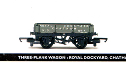 Royal Dockyard Chatham 3 Plank Wagon