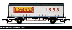 Hornby Railways 1998 Curtain Sided Van