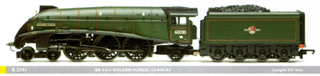 Class A4 Locomotive - Golden Fleece