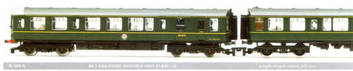 Class 110 3-Car Diesel Multiple Unit