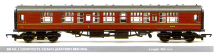 B.R. Mk.1 Composite Coach (Eastern Region)