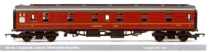 B.R. Mk.1 Sleeper Coach (Western Region)