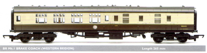 B.R. Mk.1 Brake Coach (Western Region)