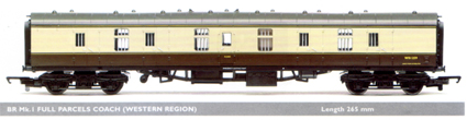 B.R. Mk.1 Full Parcels Coach (Western Region)