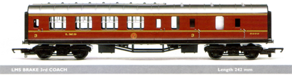 L.M.S. Brake 3rd Coach