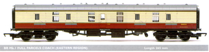 B.R. Mk.1 Full Parcels Coach (Eastern Region)