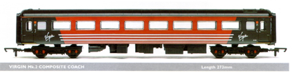 Virgin Mk.2 Open Standard Coach