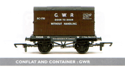 G.W.R. Container And Conflat Wagon