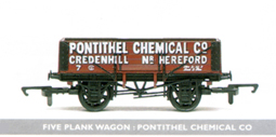 Pontithel Chemical Co 5 Plank Wagon