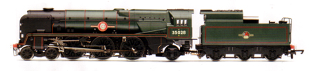 Merchant Navy Class Locomotive - Clan Line