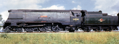 West Country Class Locomotive - Wilton