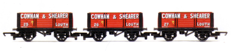 Cowham & Shearer 7 Plank Wagon - Three Wagon Pack