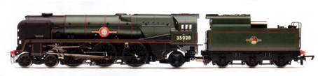 Merchant Navy Class Locomotive - Clan Line