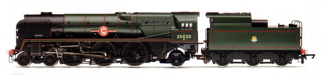 Merchant Navy Class Locomotive - Bibby Line