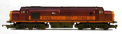 Class 37 Diesel Electric Locomotive (Multiple Working) (Weathered)