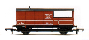 B.R. 20 Ton Brake Van (Ex G.W.R.) - Travistock Junc