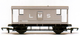 L.M.S. 20 Ton Brake Van