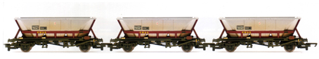 EWS MGR Hoppers - Three Wagon Pack (Weathered)