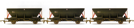 Loadhaul HEA Hoppers - Three Wagon Pack (Weathered)