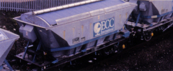 ECC 2 Axle China Clay Hopper (CDA)