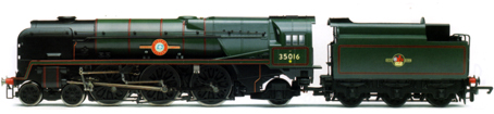 Merchant Navy Class Locomotive - Elders Fyffes