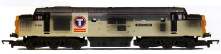 Class 37 Co-Co Diesel Electric Locomotive - Aluminium 100 (Weathered)