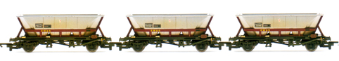 EWS MGR Hoppers - Three Wagon Pack (Weathered)