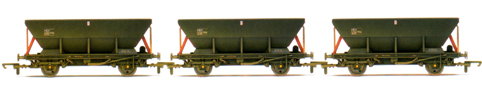 Loadhaul HEA Hoppers - Three Wagon Pack (Weathered)