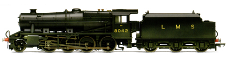 Class 8F Locomotive (Weathered)