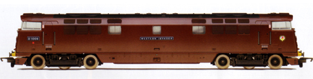 Class 52 Diesel Electric Locomotive - Western Invader (Weathered)