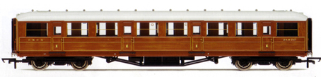 L.N.E.R. 61ft 6in Corridor 1st Class Coach