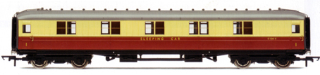 B.R. 61ft 6in Corridor 1st Class Sleeper Coach