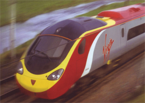 Virgin Trains Class 390 Four Car Pendolino (Class 390 - Virgin Star)