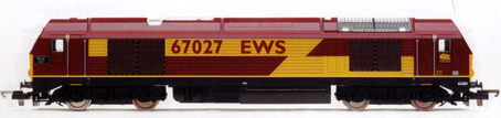 Class 67 Bo-Bo Diesel Electric Locomotive - Rising Star