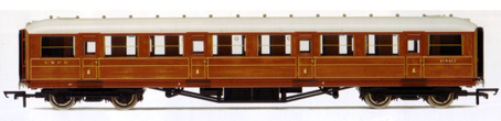 L.N.E.R. 61ft 6in Corridor 1st Class Coach