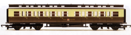 G.W.R. Clerestory 3rd Class Coach